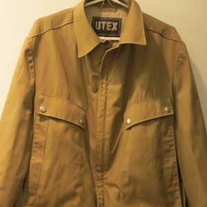 vintage jacket, olive green, size 44